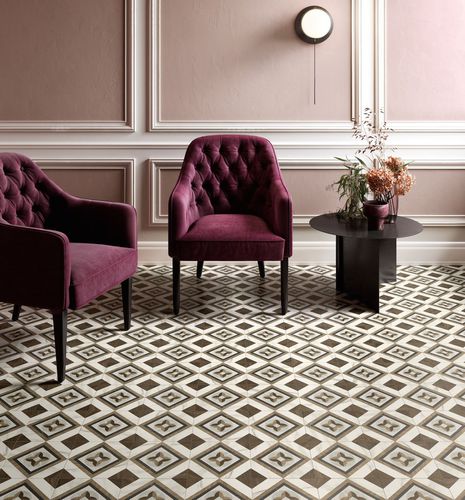 Feinsteinzeugfliesen - INTARSI GLAM - Ceramica Sant' Agostino - matt / für den Innenraum / für Badezimmer