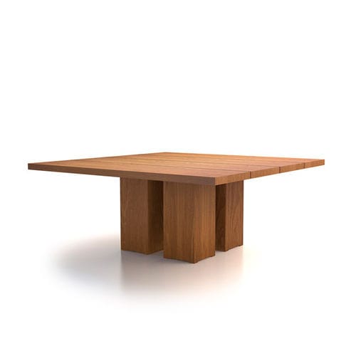 Moderner Tisch - Itlas - Massivholz / rechteckig / quadratisch