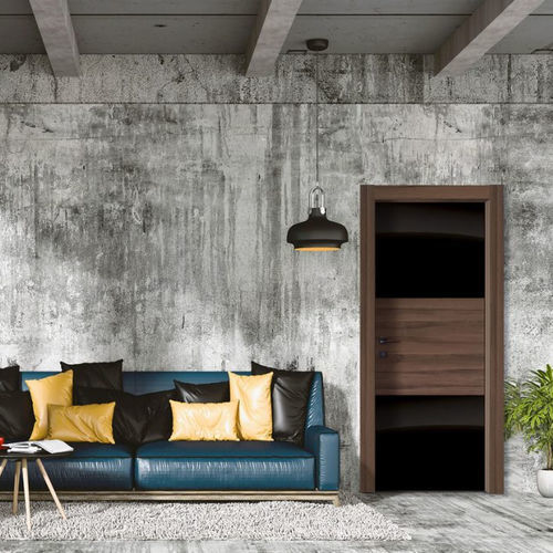 Tür für Innenbereich - Fashion  - Nusco - Holz / Laminat / einflügelig