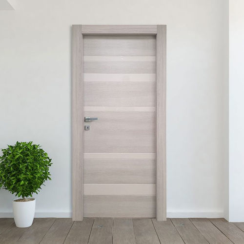 Tür für Innenbereich - Magnifica  - Nusco - Laminat / mit seitlicher Drehachse / modern