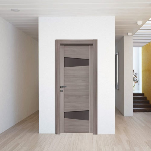 Tür für Innenbereich - Vision - Nusco - Laminat / einflügelig / modern