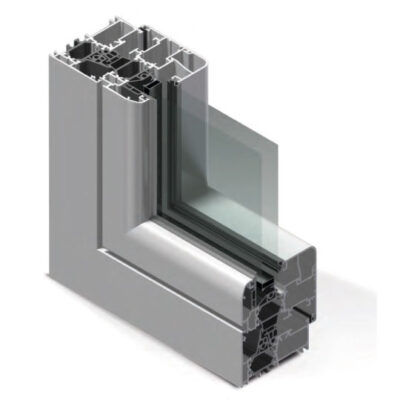 Aluminium-Fensterprofil - CX 700 - Nusco - Akustik / wärmeisoliert