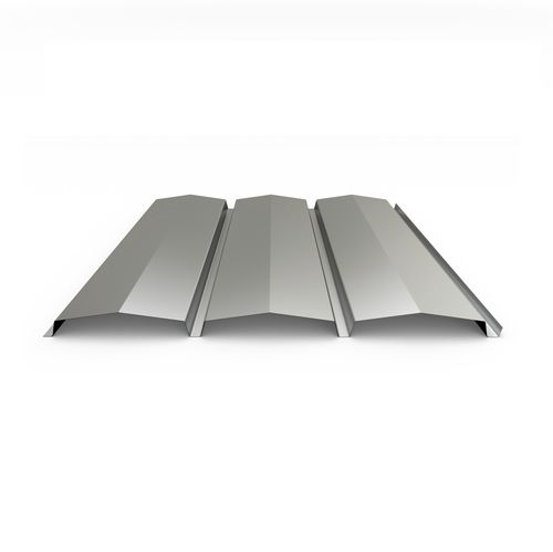 Stahl-Fassadenverkleidung - CRETA LISO FA - EUROPERFIL, SA - vertikal / horizontal / recycelbar