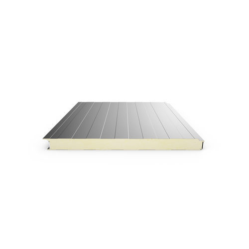 Sandwichpaneel für Fassaden - RODAS - EUROPERFIL, SA - 2 Metall-Deckschichten / Polyisocyanuratkern PIR / hochbeständig