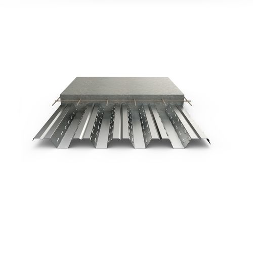 Hohlkörper-Zwischendecke - HAIRCOL 59  - EUROPERFIL, SA - Verbund / galvanisiertem Stahl / für Gebäude