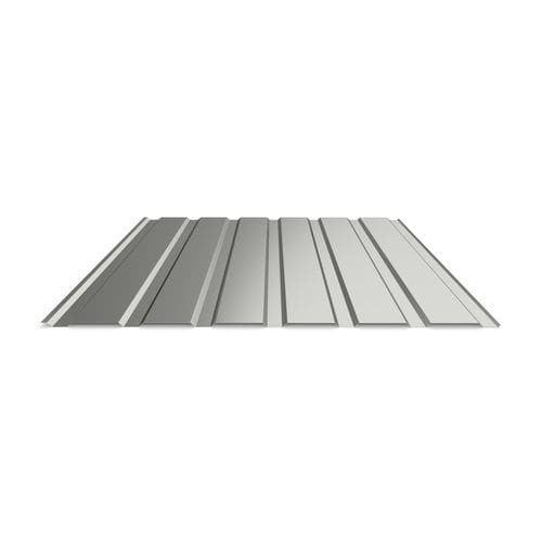Fassadenverkleidung / galvanisiertem Stahl - EUROLINE 12 FA - EUROPERFIL, SA - vorlackiert / profiliert / Metalloptik