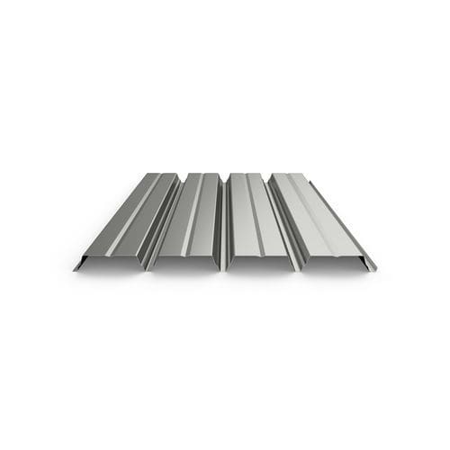 Fassadenverkleidung / galvanisiertem Stahl - EUROBASE 56 FS - EUROPERFIL, SA - perforiert / vorlackiert / Akustik