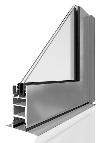 Aluminium-Türprofil - VAIVÉN V45 - Laminex