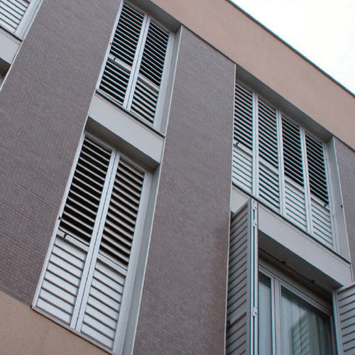 Einflügeliger Fensterladen - DUTEC 110S AL - Durmi - Schiebe / faltbar / feststehend