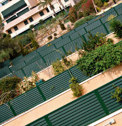 Plattenzaun - DUFIX 100Y - Durmi - Garten / Aluminium / Sichtschutz