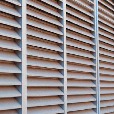 Aluminium-Sonnenschutzlamelle - DUFIX 140C - Durmi - für Fassaden / vertikal / schwenkbar