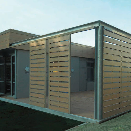 Perforiertes Blech - DUPANEL OPAQUE - Durmi - Aluminium / für Fassaden