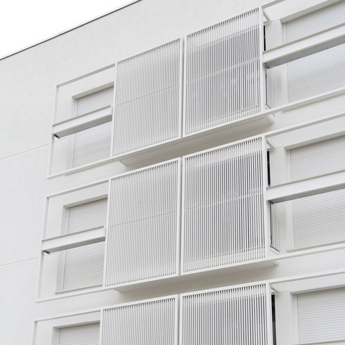 Aluminium-Sonnenschutzlamelle - DULINE 50T-100T - Durmi - für Fassaden / vertikal / horizontal