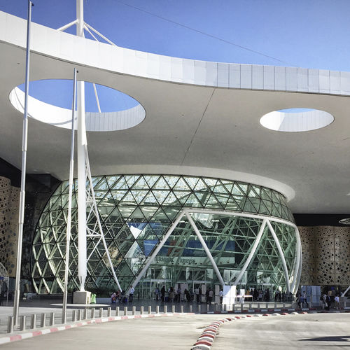 Stahlstruktur für Abdeckung - MARRAKESH AIRPORT - Lanik