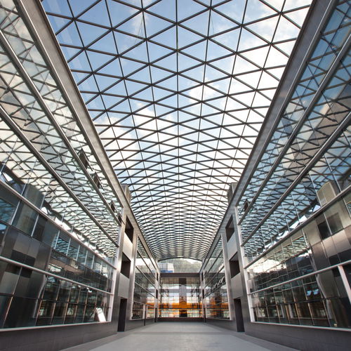 Stahlstruktur für Abdeckung - MARINEDA CITY - Lanik