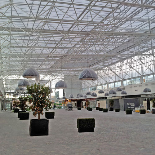 Metall-Dachstuhl / für Bedachungen - CENTRO COMERCIAL SERRALLO - Lanik