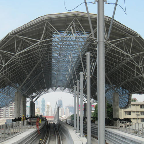Metall-Dachstuhl / für Seiltragwerk - ESTACIONES DE PANAMÁ - Lanik