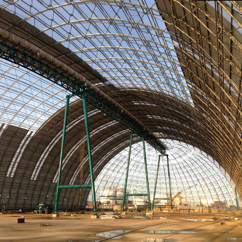 Metall-Dachstuhl / für Seiltragwerk - NAVE DE COQUE COATZACOALCOS - Lanik