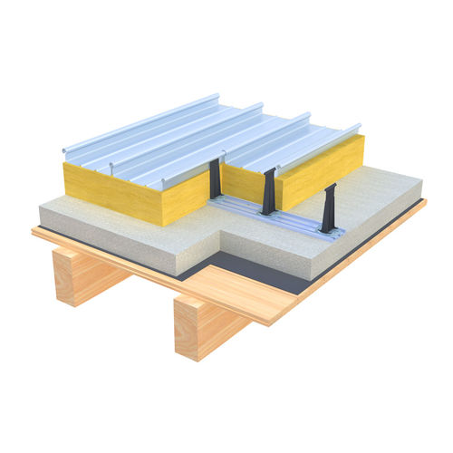 Glasdachsystem - DUOPLUS E - Kalzip - Stahl / Stehfalz / Metallprofil