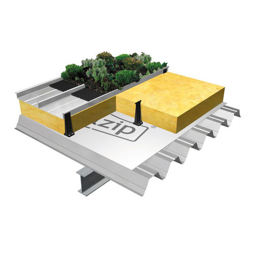 Extensives Gründachsystem - NATUREROOF  - Kalzip - für Flachdach / für Schrägdach