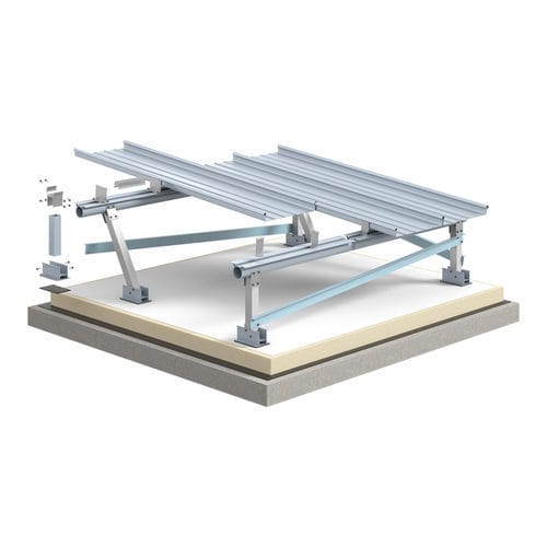 Aluminium-Dachsystem - VARIO LB - Kalzip - Stehfalz / Metallprofil / mit Dämmplatte