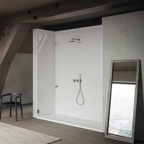 Rechteckige Duschwanne - EGO - PLANIT - zum Aufstellen / bodengleich / Corian®