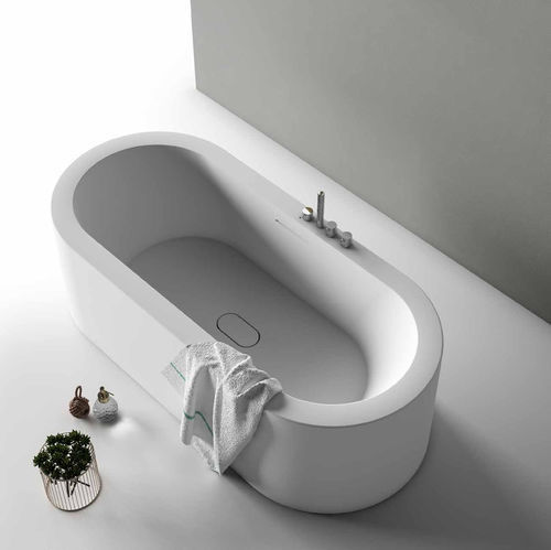 Ovale Badewanne - OOH! - PLANIT - freistehend / in Wandnähe / für Wohnungen