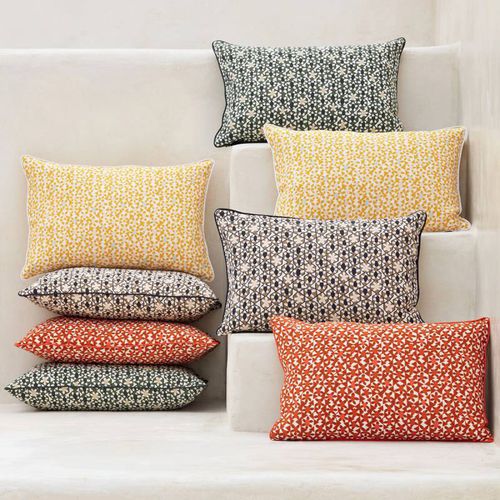 Kissen für Sofas - Azteca - Elitis - rechteckig / Motiv / für Privatgebrauch