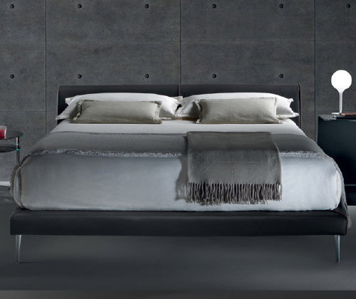Doppelbett - KILT - Nuova Linea Valentini - modern / Polster / gepolstertes Kopfteil