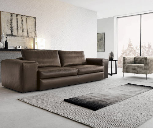 Modulsofa - HARRY SOFT - Nuova Linea Valentini - modern / Stoff / Leder