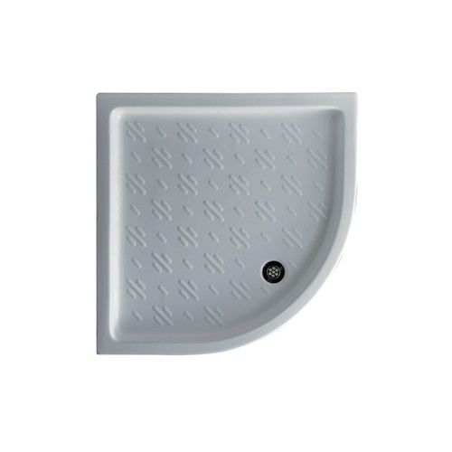 Duschwanne für Eckeinbau - 1009 - GALASSIA - zum Einbauen / Keramik