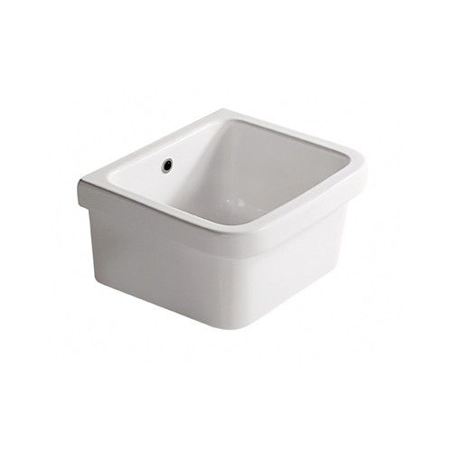 Aufsatzwaschbecken - 3001 - GALASSIA - Keramik / rechteckig / modern