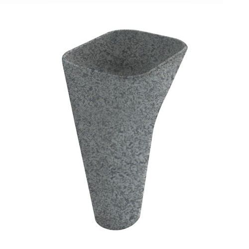 Bodenstehendes Waschbecken - 5405PAR - GALASSIA - Schiefer / rechteckig / modern
