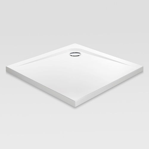 Quadratische Duschwanne - ZEROQUATTRO - HAFRO srl - zum Aufstellen / bodengleich / extraflach