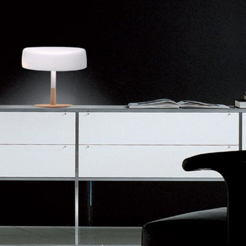 Tischlampe - ASPEN - alma light - Holz / Keramik / modern