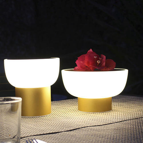 Tischlampe - PATIO - alma light - anodisiertes Aluminium / rotationsgesintertes Polyethylen / modern