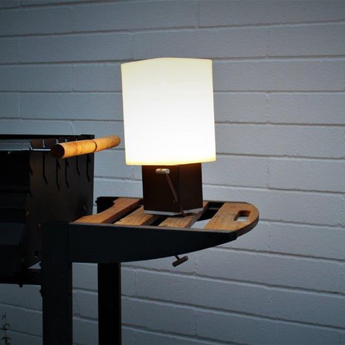 Tischlampe - CUADRAT - alma light - Eisen / rotationsgesintertes Polyethylen / modern