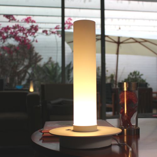 Tischlampe - CANDLE - alma light - Metall / geblasenes Glas / Kristall