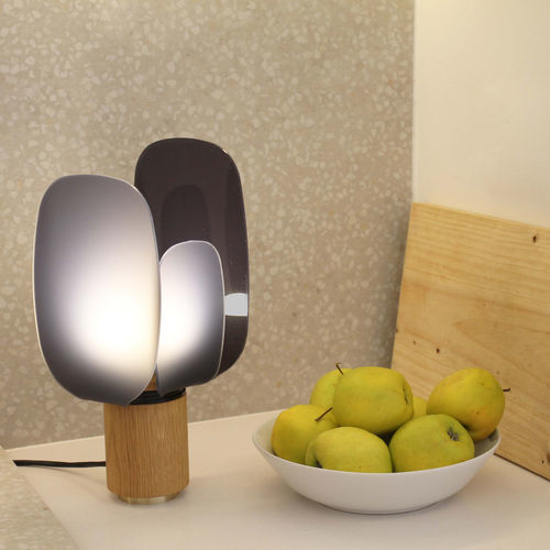 Tischlampe - OPHELIA - alma light - Nachttisch / Holz / Methacrylat
