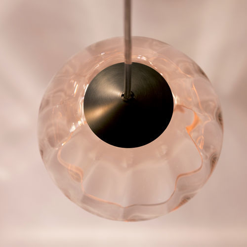Hängelampe - SOFT  - alma light - Eisen / geblasenes Glas / Kristall