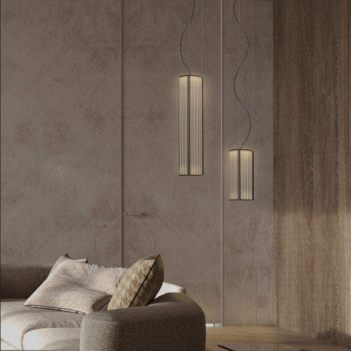 Hängelampe - TOTEM II - alma light - Eisen / Borosilikatglas / modern