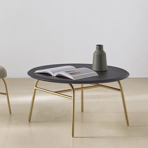 Moderner Couchtisch - ALETA - Viccarbe - lackiertes Holz / HPL / melaminbeschichtet