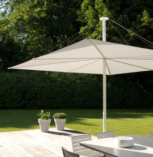 Quadratischer Sonnenschirm - SOLIS - Symo Parasols - Stoff / für Gewerbegebrauch