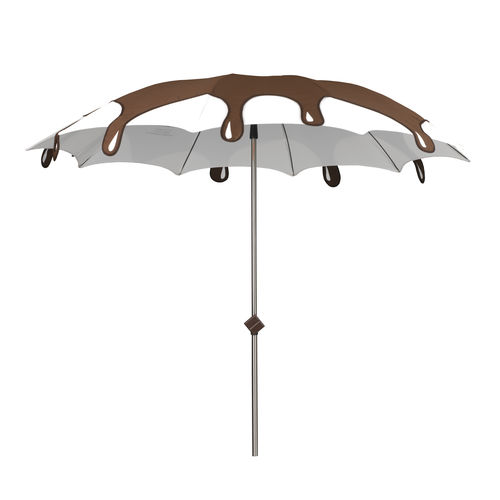 Runder Sonnenschirm - CHOCK-O-LAT - Symo Parasols - Stoff