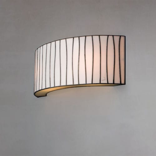 Moderne Wandleuchte - Curvas - a emotional light - für den Innenraum / Glas / gebogen