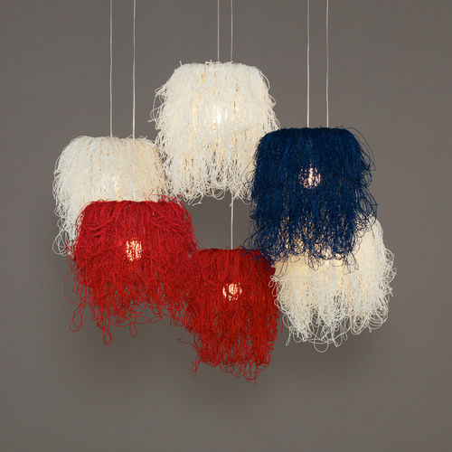 Hängelampe - Caos Compo Large - a emotional light - Japanpapier / originelles Design / mit Kabel