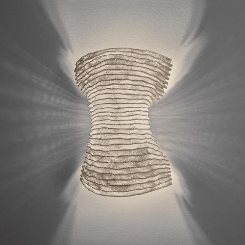 Wandleuchte / originelles Design - CORS - a emotional light - für den Innenraum / für Außenbereich / aus lackiertem Stahl