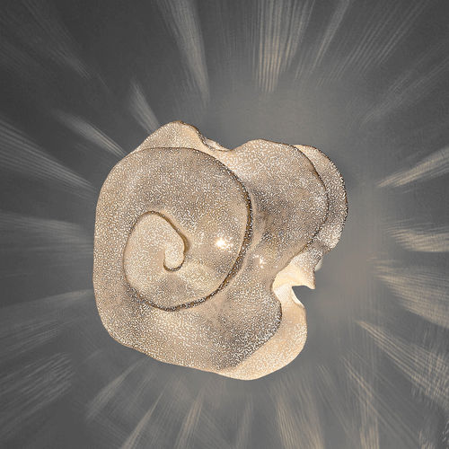 Wandleuchte / originelles Design - Nevo small - a emotional light - für den Innenraum / für Außenbereich / aus lackiertem Stahl