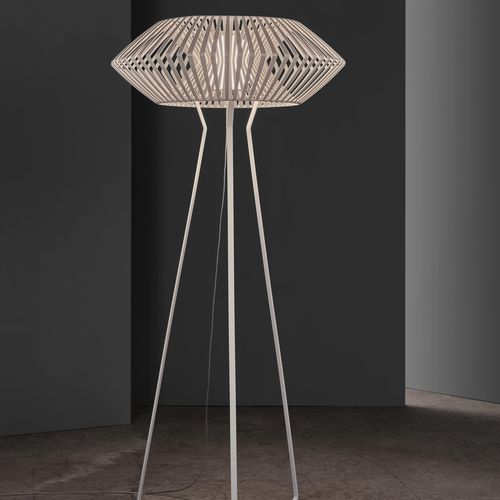Stehleuchte - V - a emotional light - Polycarbonat / modern / mit Kabel