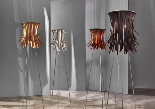 Stehleuchte - BETY ECO - a emotional light - Edelstahl / Japanpapier / modern